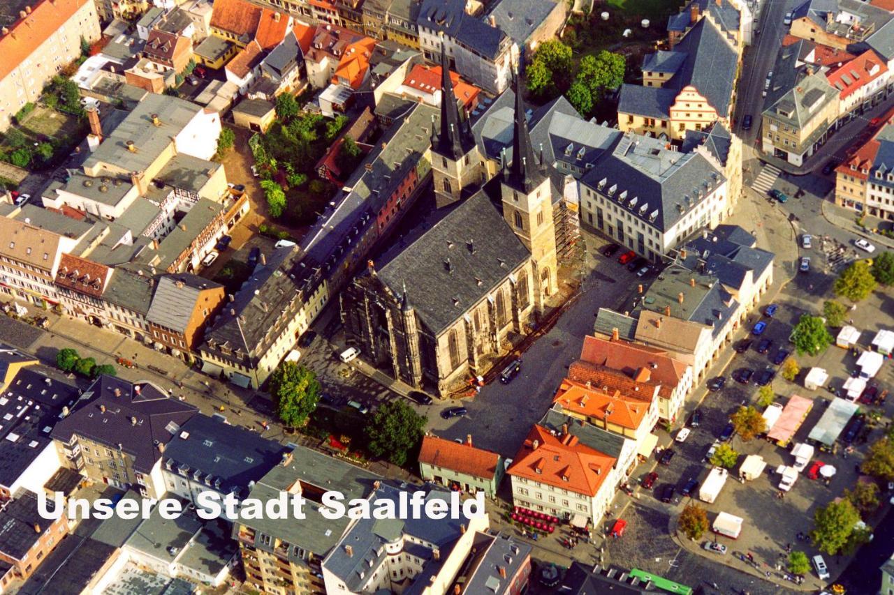 Ferienwohnung Weidler 1 Saalfeld Saale Exterior foto